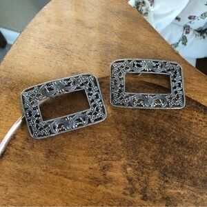 Vintage Signed Musi Pat Pend Shoe Clip